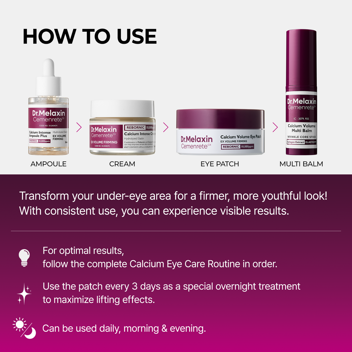 Calcium Eyecare Routine Set detail 8