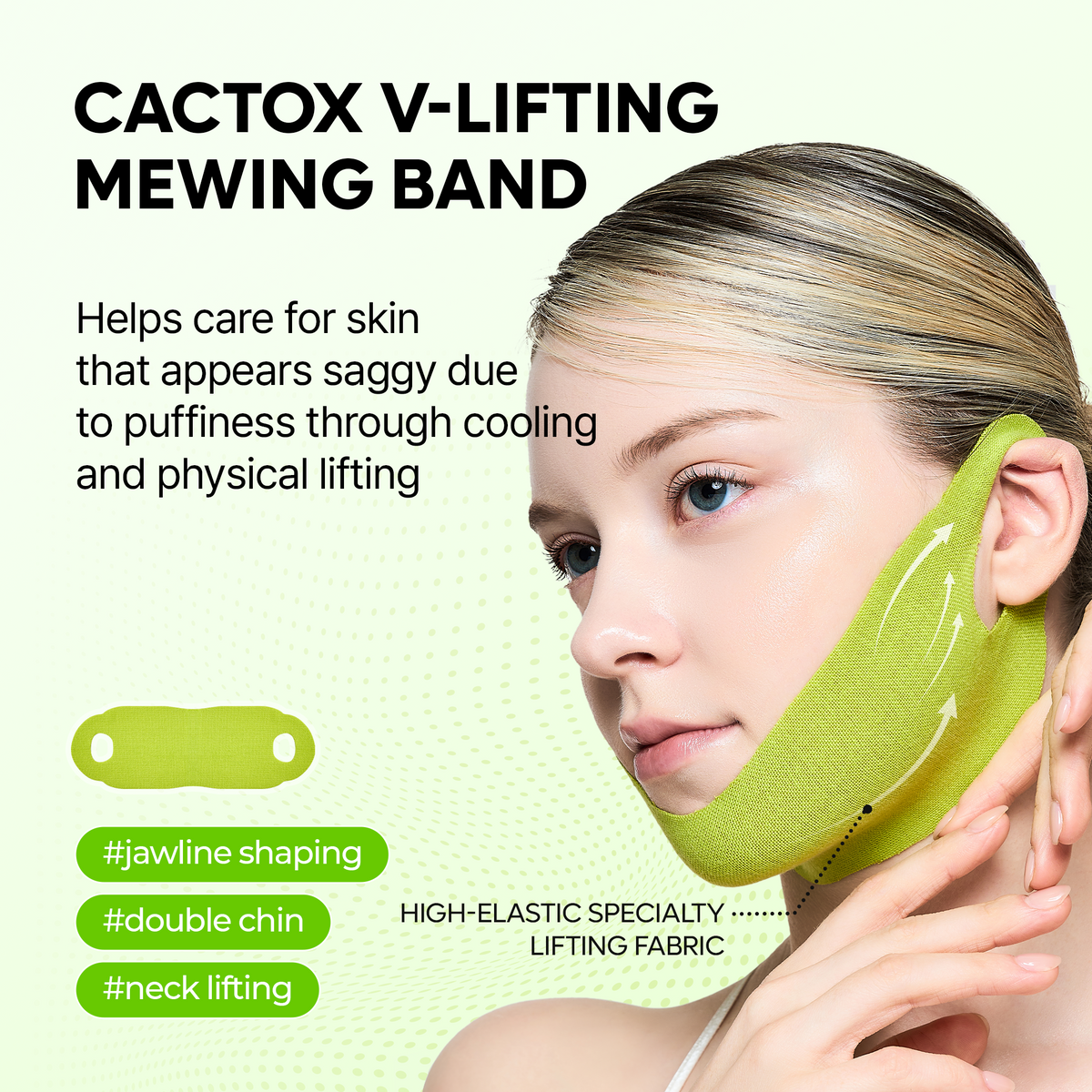 Cactox V-Lifting Mewing Band 4EA detail 2