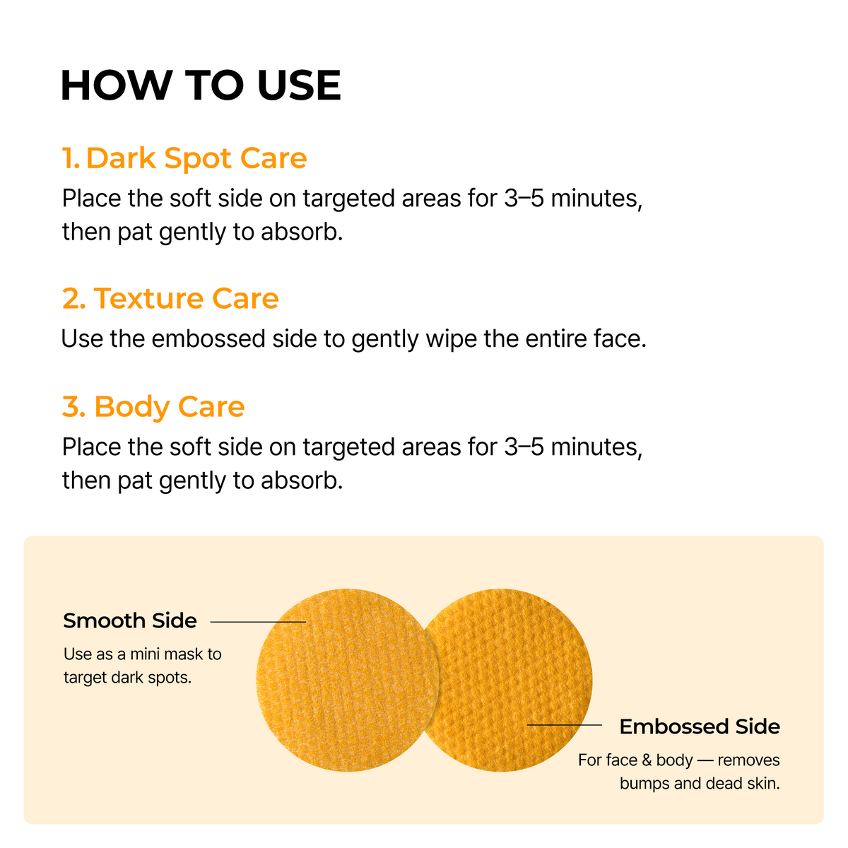 Kojic Acid Turmeric TX Toner Pad 70pads detail 7